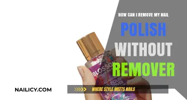Natural Ways to Remove Nail Polish Without Remover