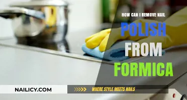 Easy Ways to Remove Nail Polish from Formica