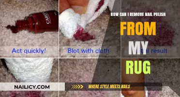 Removing Nail Polish Stains from Your Rug: A Quick Guide