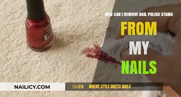 Get Rid of Nail Polish Stains: Easy Home Remedies