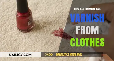 Simple Tricks to Remove Nail Varnish from Clothes