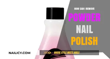 Easy Removal of Powder Nail Polish at Home