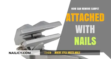 Efficiently Removing Carpet Attached with Nails