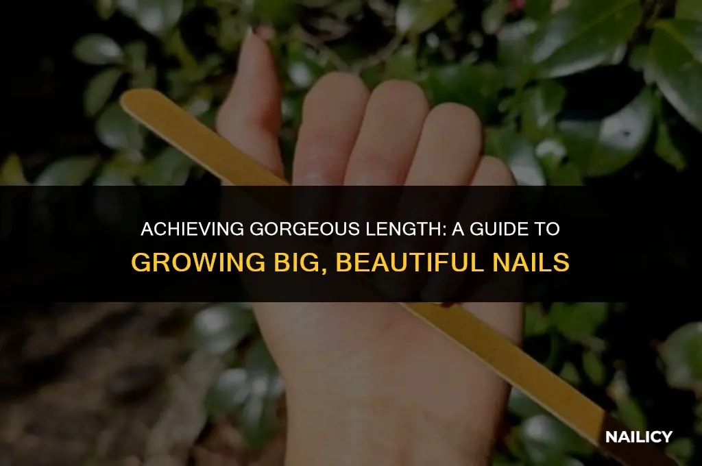 how can we get big nails