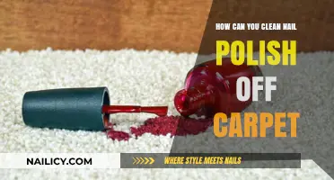 Effective Ways to Remove Nail Polish Stains from Your Carpet