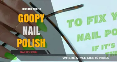 Quick Fixes for Goopy Nail Polish: Restore Smooth Application Easily