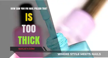 Revive Thick Nail Polish: Quick Fixes for Smooth Application