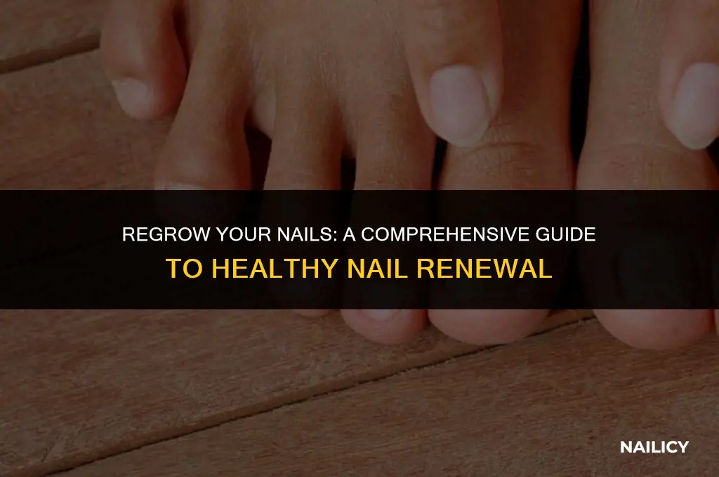 how can you get a new finger nail