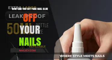Effortless Removal: Say Goodbye to Stubborn Fake Nail Glue