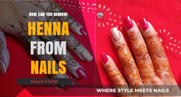Effective Ways to Remove Henna Stains from Nails