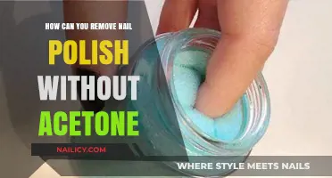 Easy Nail Polish Removal: No Acetone Needed!