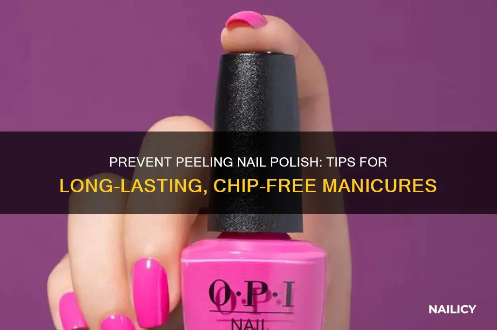 how can you stop nail polish from peeling