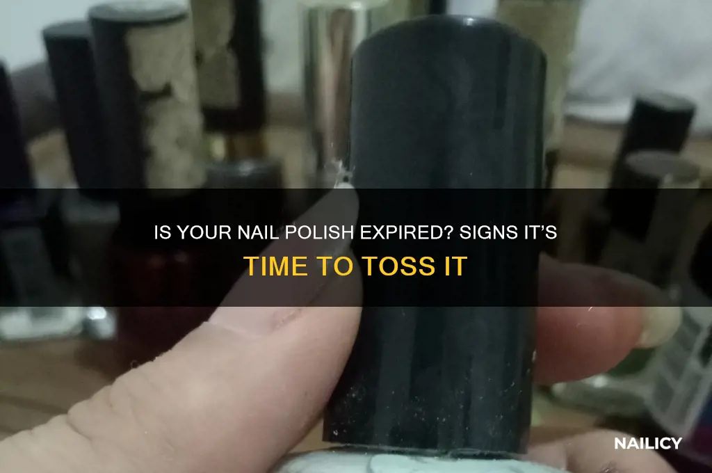 how can you tell if your nail polish is bad