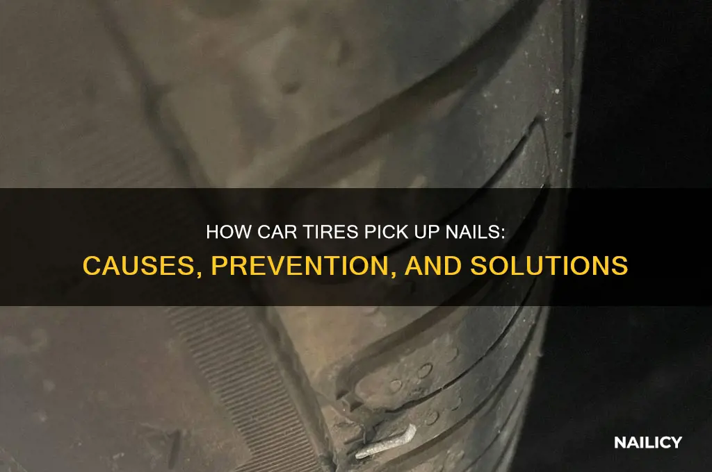 how car tire pick up a nail