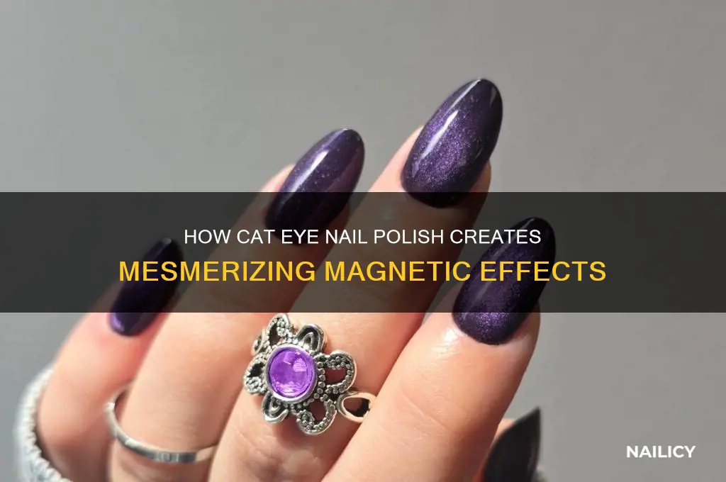 how cat eye nail polish works