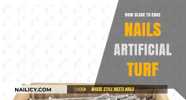 Perfectly Edged Artificial Turf: How Close to Edge Nails for a Flawless Finish