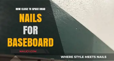 Perfect Baseboard Installation: Ideal Brad Nail Spacing for a Seamless Finish