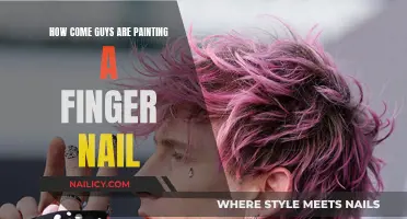 The New Male Trend: Painted Nails and Self-Expression