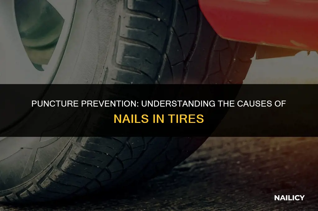 how come you get nails in tires