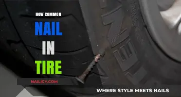How Common is a Nail in Tire? Causes and Prevention Tips