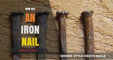 Cutting Iron Nails: The Easy Way
