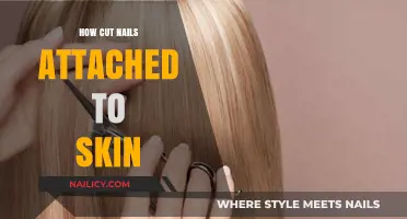 Cutting Nails Attached to Skin: A Safe Guide