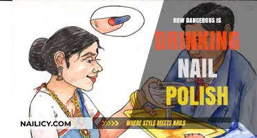 Drinking Nail Polish: Uncovering the Hidden Dangers and Health Risks