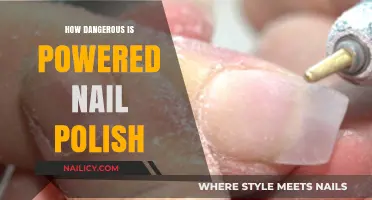 Powered Nail Polish: Uncovering Hidden Dangers and Safety Concerns