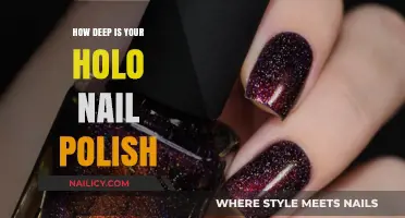 Unveiling the Depth of Holo Nail Polish: A Sparkling Guide