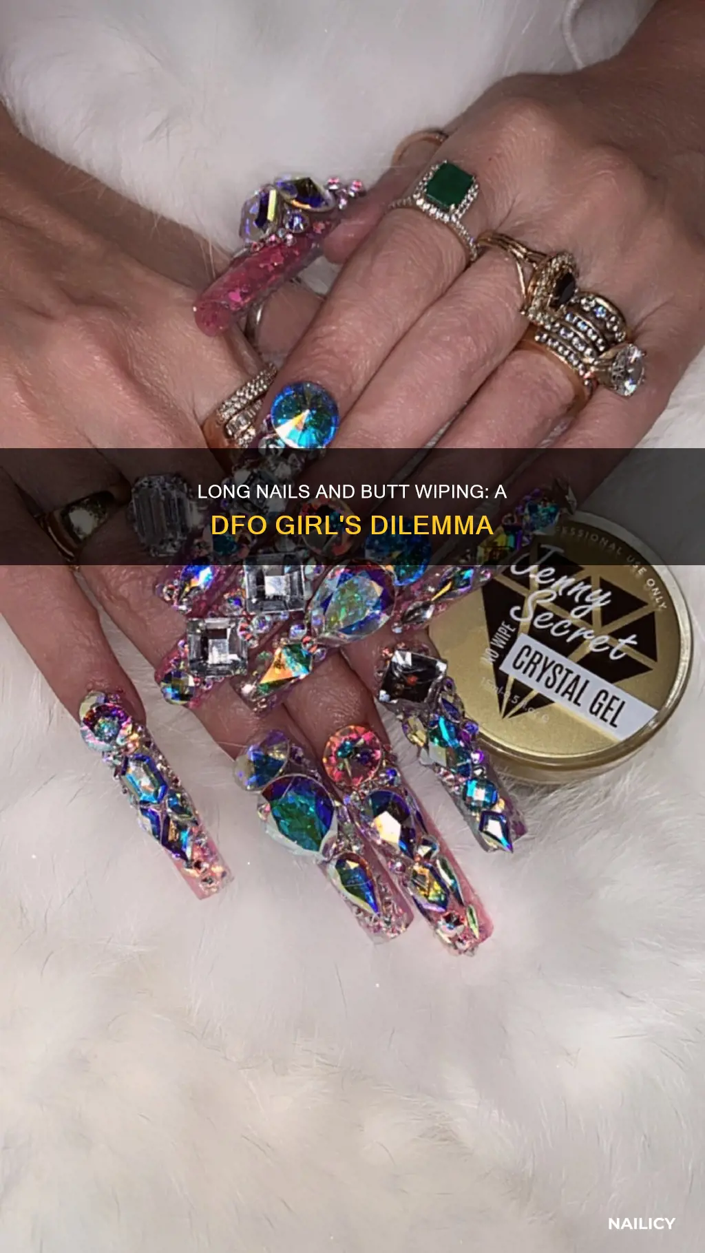 how dfo girls with long nails wipe their butt