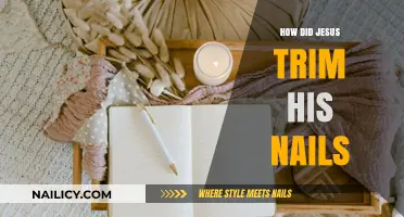 Jesus' Nail Trimming: A Divine Mystery Unveiled