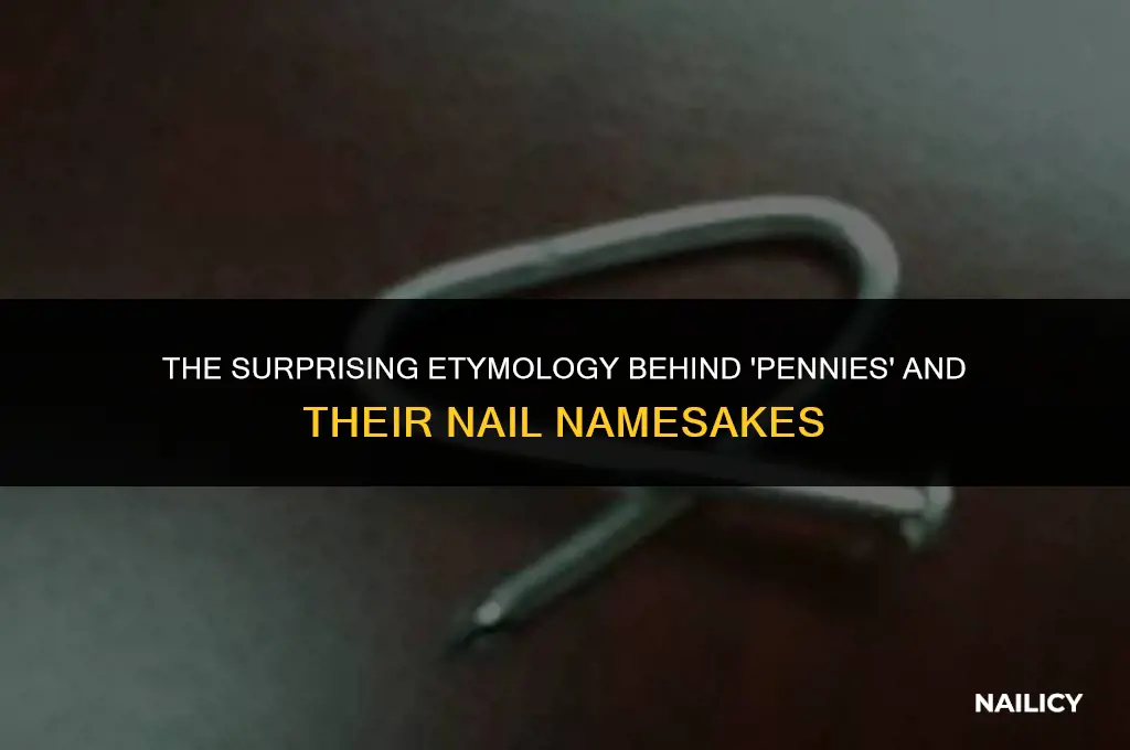 how did nails get their names in pennies