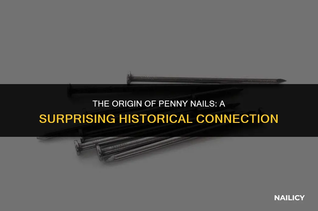 how did penny nails get their name