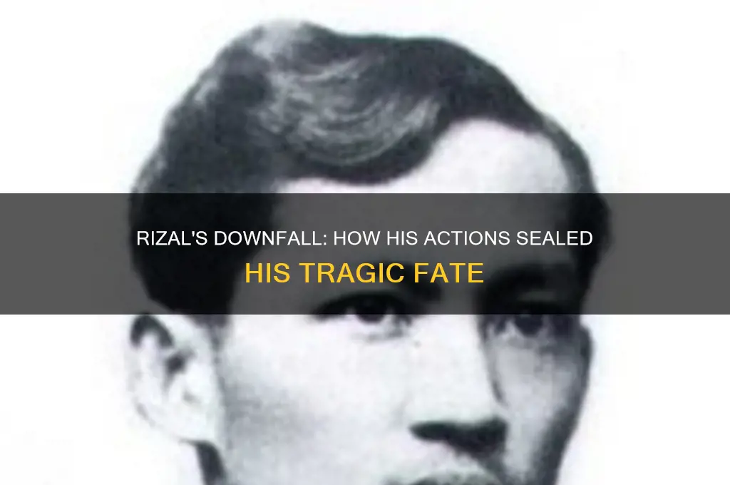 how did rizal nail his own coffin