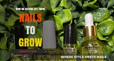 Nail Growth Secrets: How Actors Achieve Picture-Perfect Nails