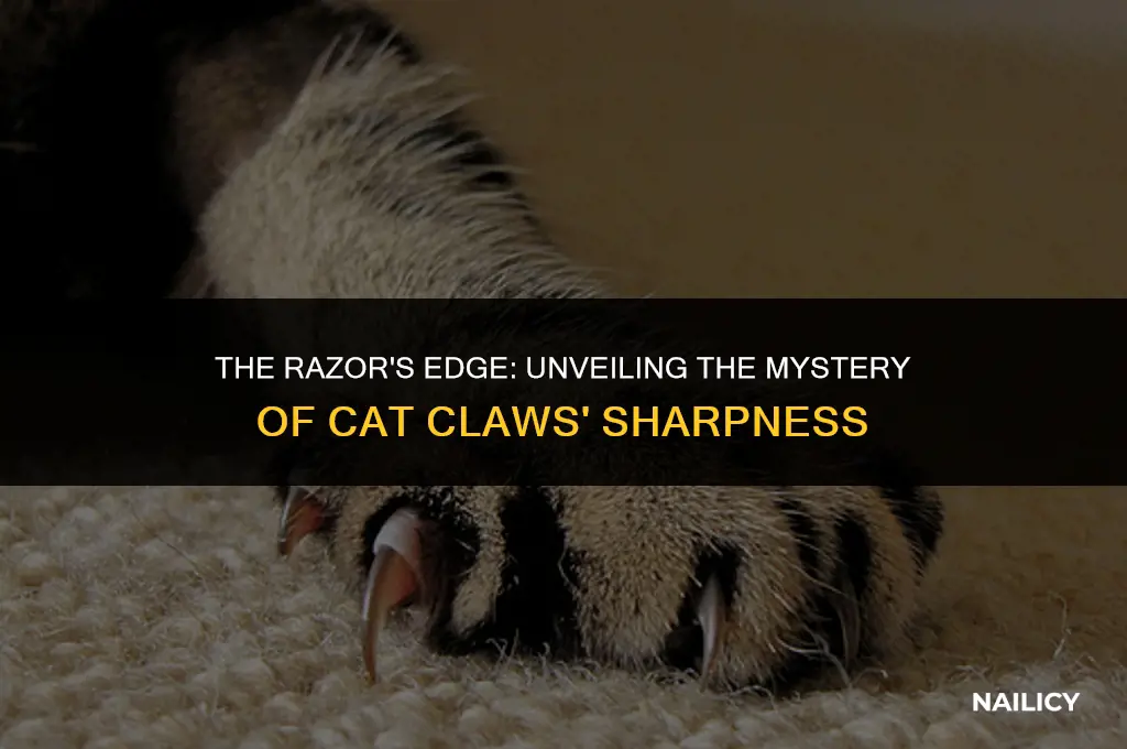 how do cat nails get so sharp