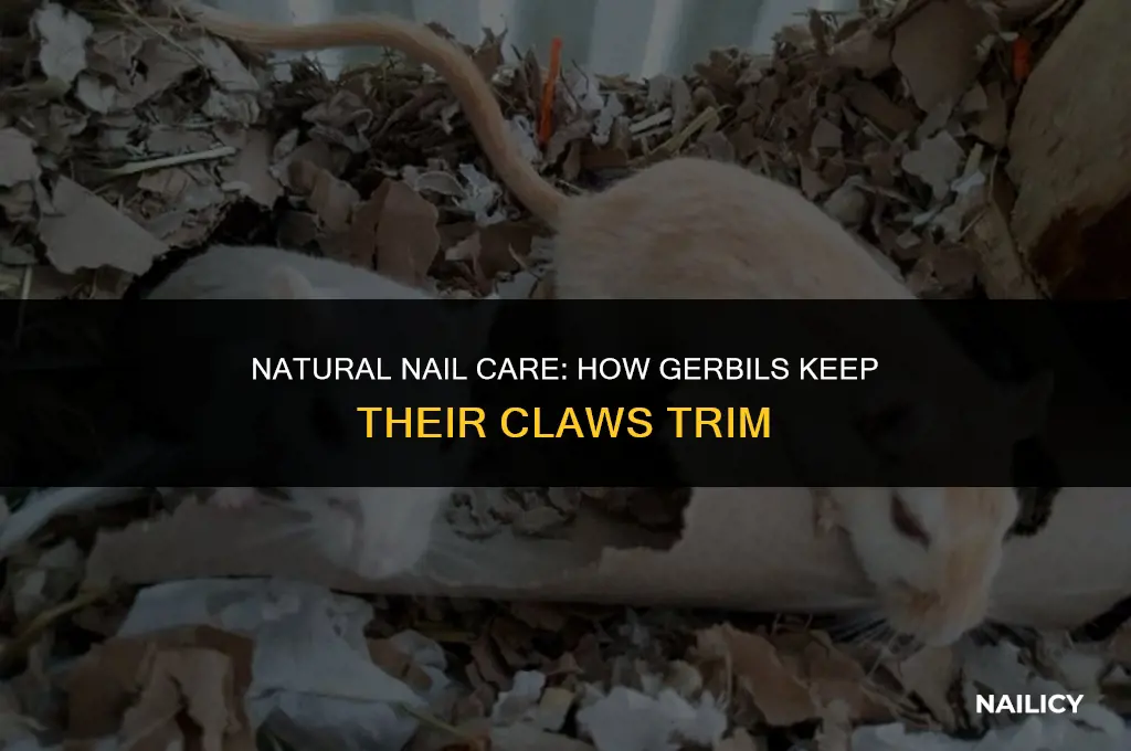 how do geerbils get their nails short