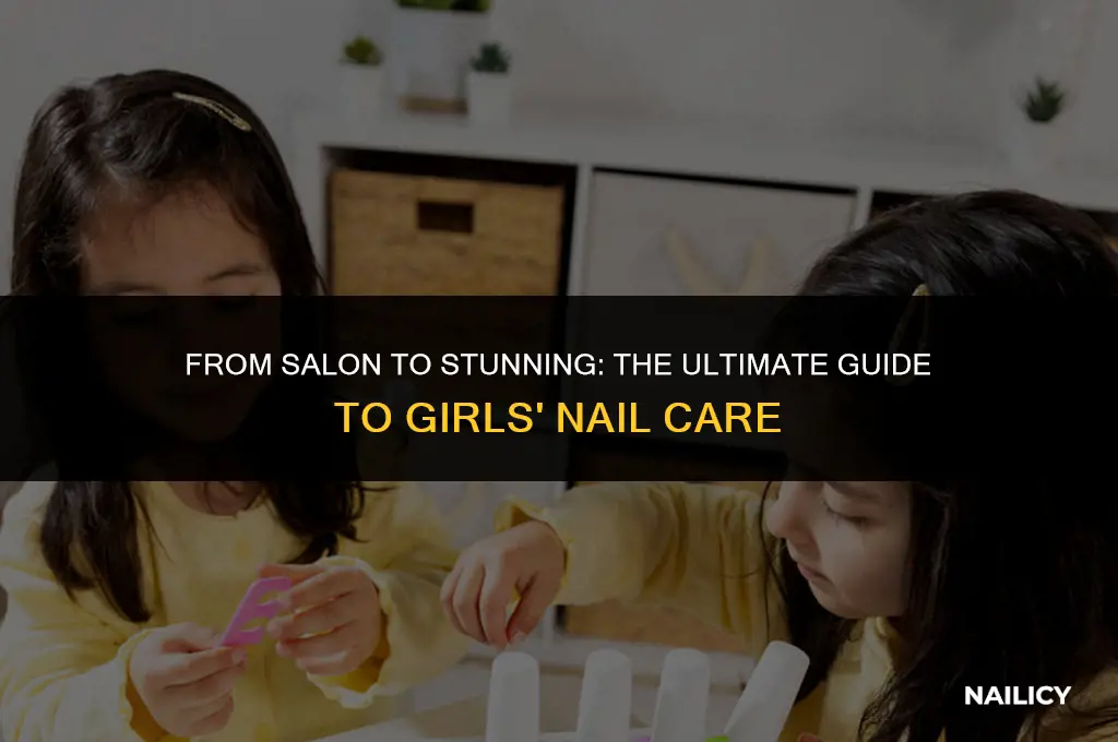 how do girl get their nails done
