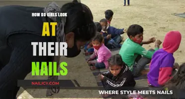 How Girls Inspect Their Nails: A Fascinating Daily Ritual Explained