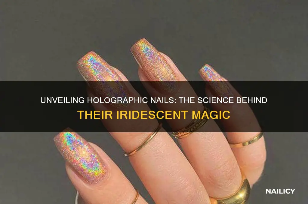 how do holographic nails work