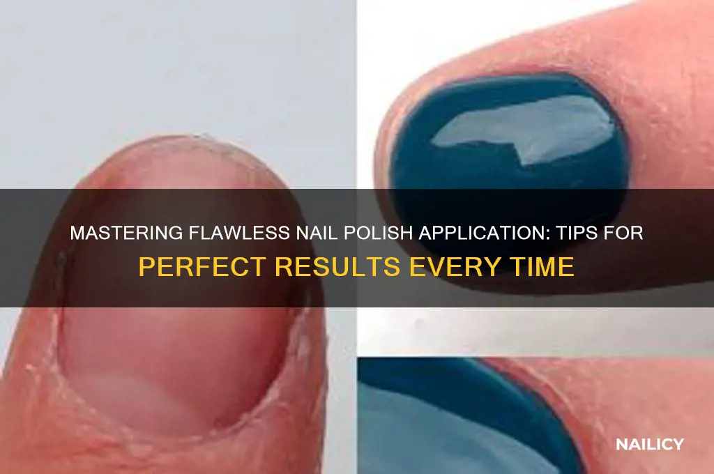 how do i apply nail polish perfectly