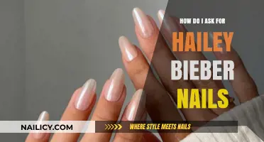 Get the Look: How to Ask for Hailey Bieber Nails