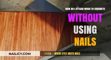 Innovative Methods to Secure Wood to Concrete Without Nails