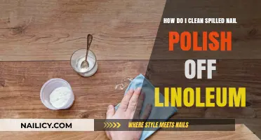 Quick Tips to Remove Nail Polish Stains from Linoleum Floors