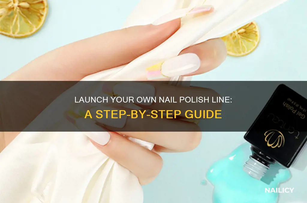 how do i create my own nail polish line