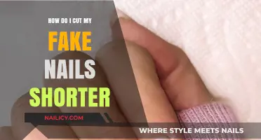 Trimming Fake Nails: DIY Guide to Shortening Artificial Nails