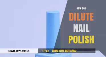 Easy Nail Polish Dilution: Tips for Smooth Application and Longer Use