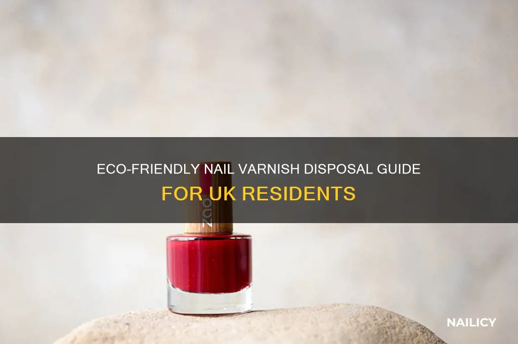 how do i dispose of nail varnish uk