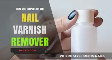 Safe Disposal Methods for Old Nail Varnish Remover
