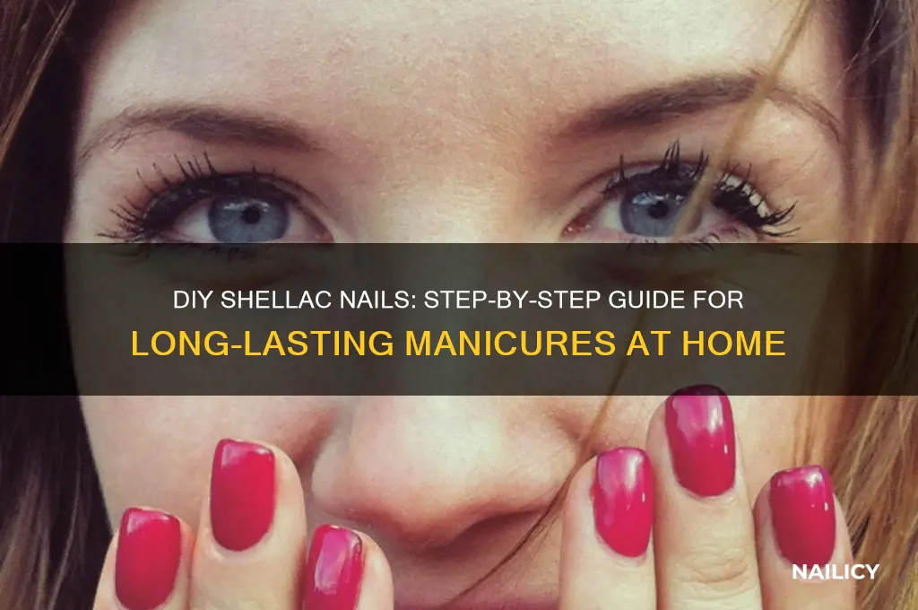 how do i do my own shellac nails